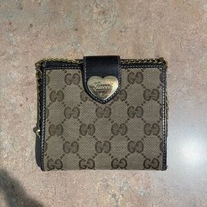 Repurposed Gucci bifold wallet